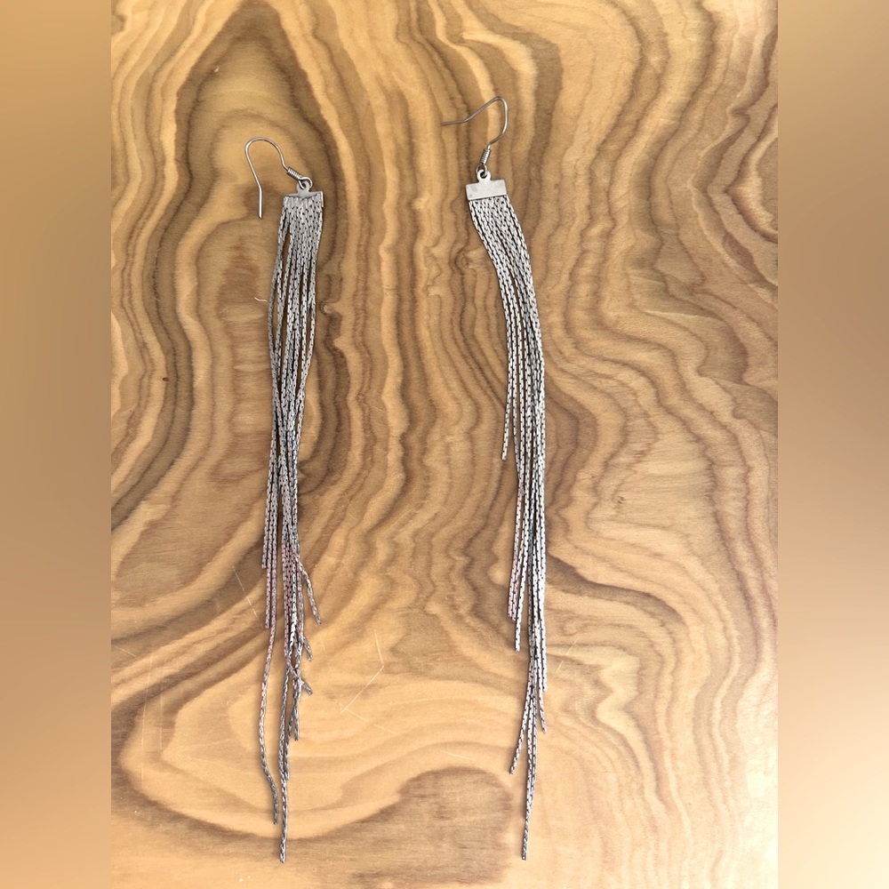 Fringe earrings
